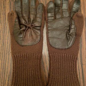 VINTAGE! THINSULATE LEATHER INTERIOR GLOVES